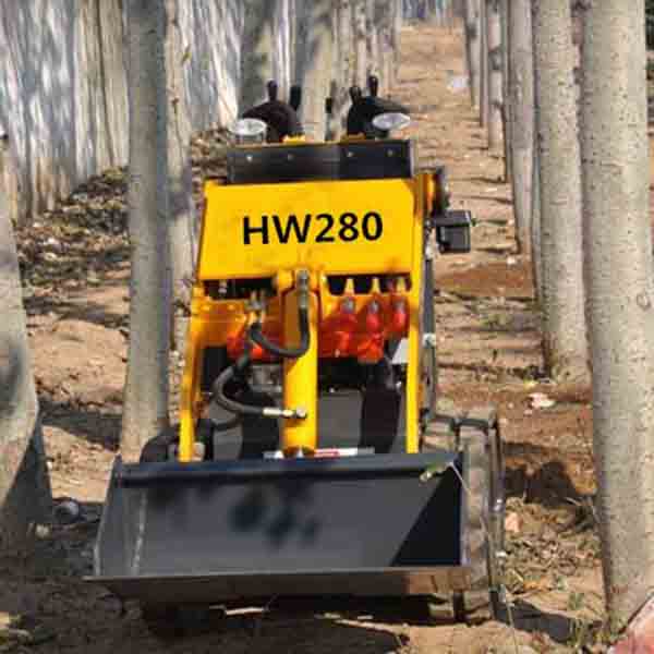 Tracked engine china mini skid steer loader