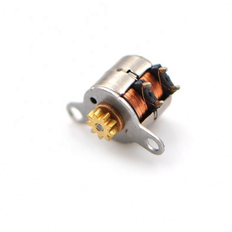 2 Phase 4 Wire Stepper Motor BJ04 Miniature Stepper Motor With Copper Gear Two-phase Four-wire 6MM Digital Camera Motor