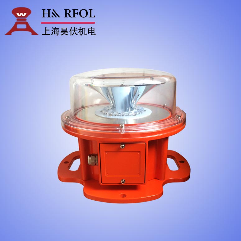 L864 medium intensity red obstruction light for telecom tower/building/chimeny