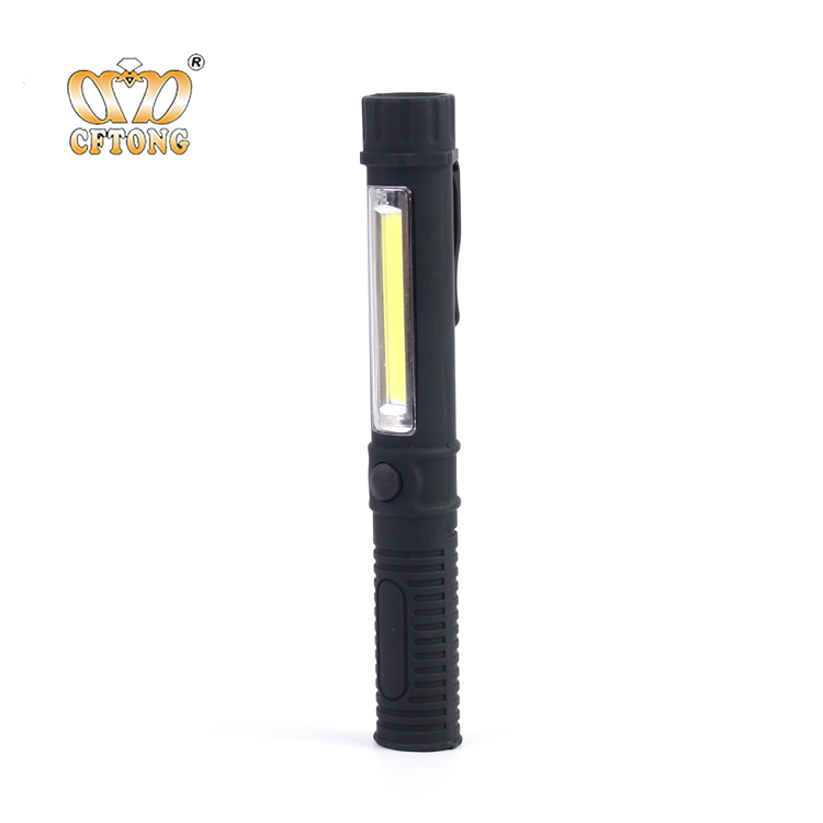 3W COB+1W LED Work Flashlight torch