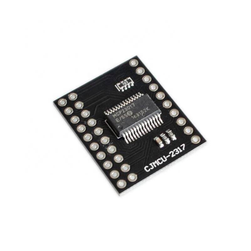 MCP23017 Serial Interface Module IIC I2C SPI MCP23S17 Bidirectional 16-Bit I/O Expander Pins 10Mhz Serial Interface Module