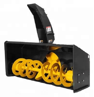 Snow blower shovel removal machine