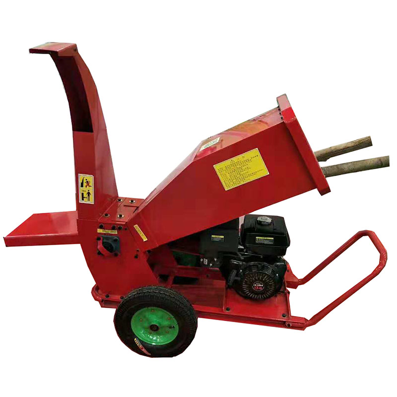 wood crusher /wood pulverizer machine crushing hard wood wet tree branch