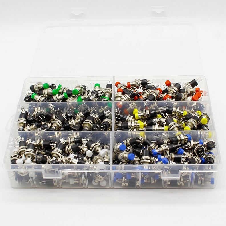 7mm Momentary Push button Switch Press the reset switch Momentary On Off Push Button Micro Switch Normally Open NO