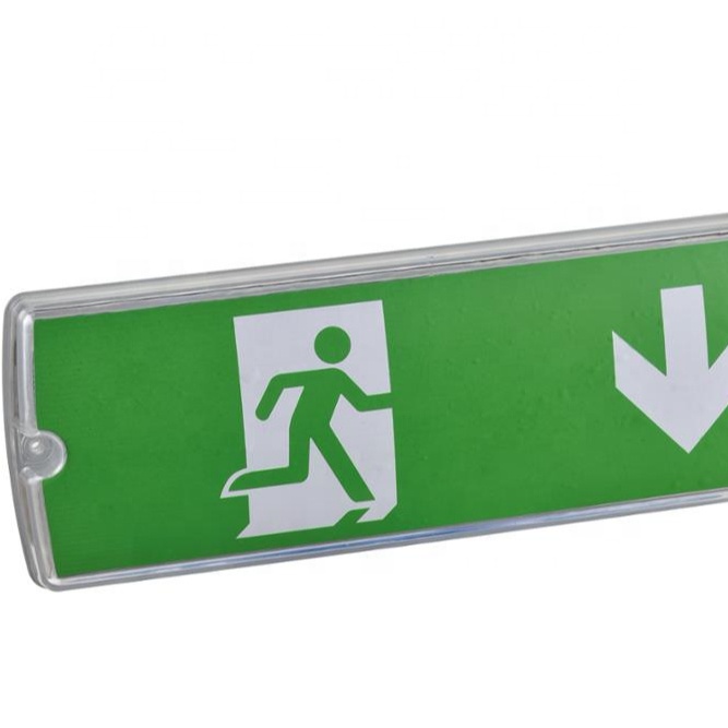 factory price XJW-02A led light wall mounted emergency exit sign