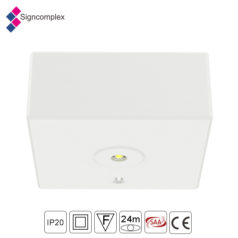 IP20 LED emergency downlight ,led recessed ceiling downlight luminaire