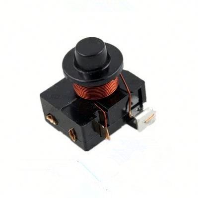 1/8HP Refrigerator Plastic Housing Starter Compressor PTC Relay Black