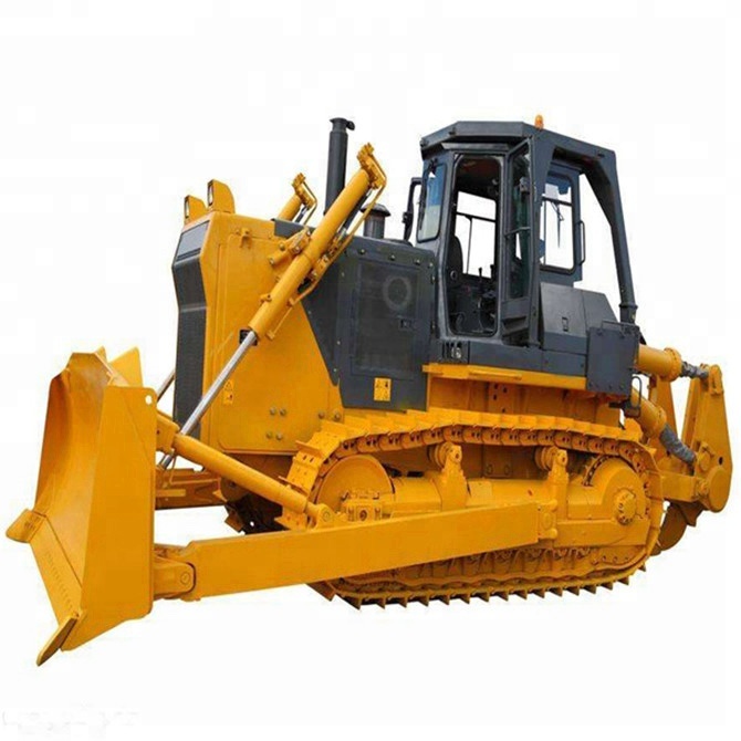 New crawler bulldozer with ripper