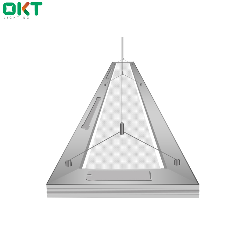 Double sided emmitting 80w linkable pendant light 8ft led linear lighting fixture