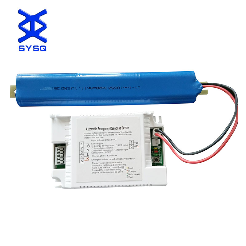 AC220v 50 volt automatic emergency response device ,led power supply with good quality for 3-60w led lamp