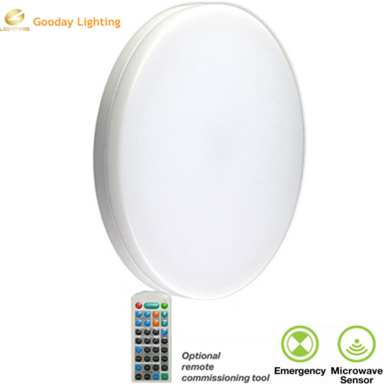 Ultra-thin led flush mount ceiling light 20w saa approved 5 years warranty motion sensor led emergency lights
