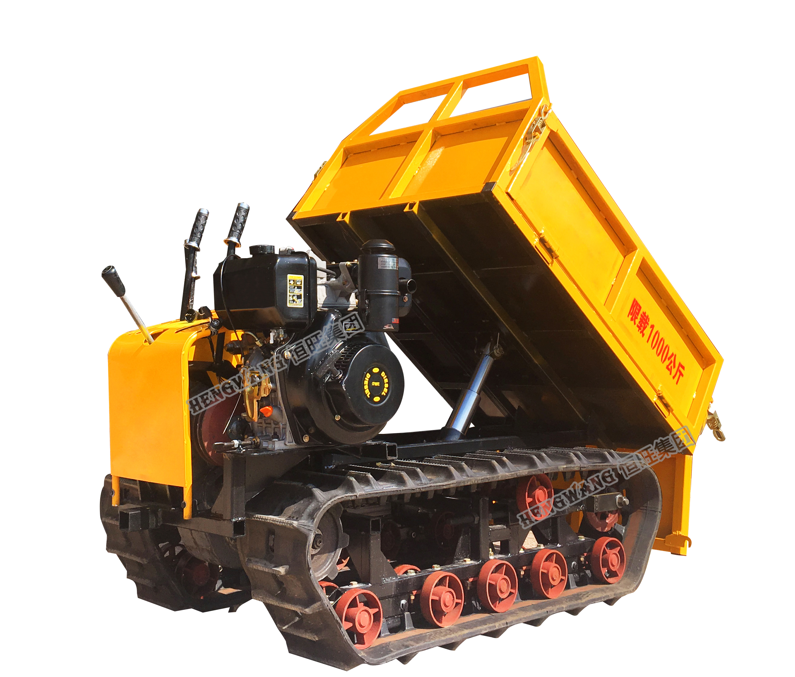 mini crawler dumper truck Strong off-road ability