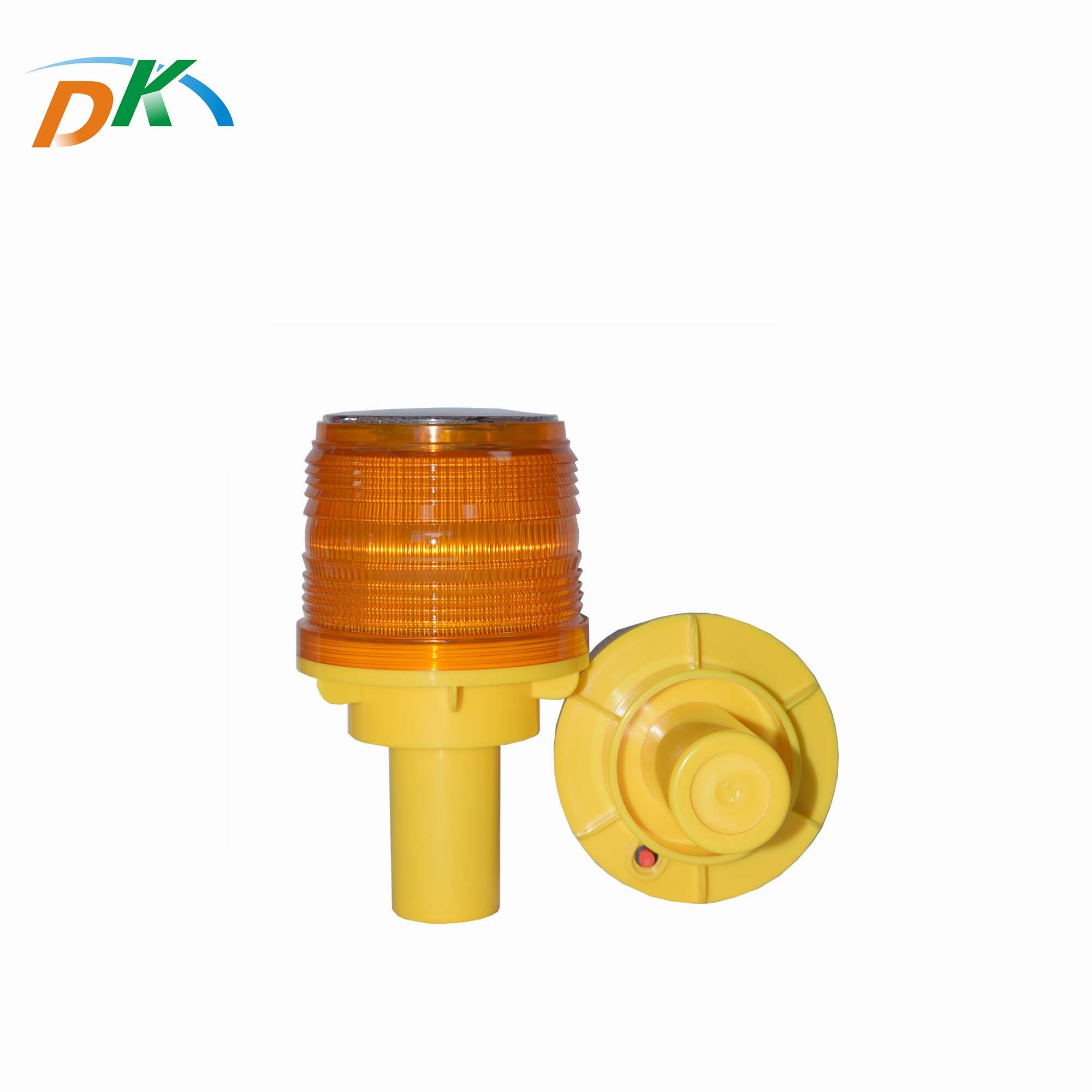 DK LED Factory Supplier Solar LED Beacon Warning Traffic Safety Flashing Light