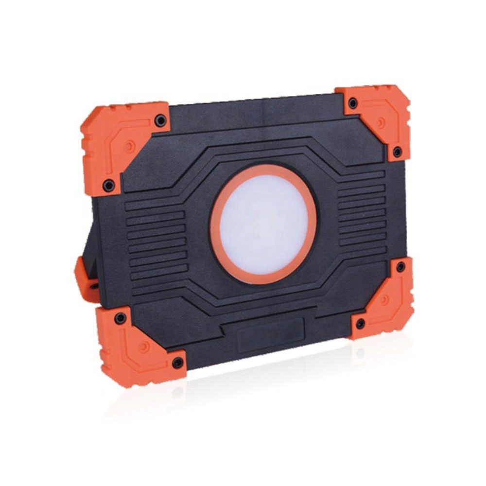 2019 Factory hot sell 1000 lumen  USB  rechargeable Led work light bracket 10W led rechargeable work light