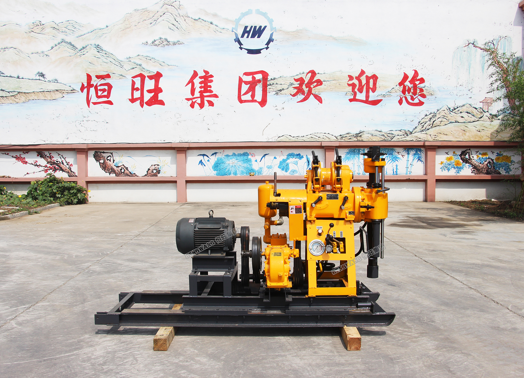 HW-160 Cheap water well drilling rig small bore well drilling machine for sale