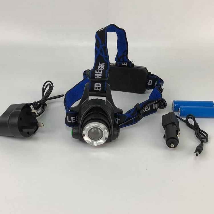 High Power 1xCREE XML T6 1000LM 3-Mode LED Headlamp + Charger (1x18650 /3xAAA)