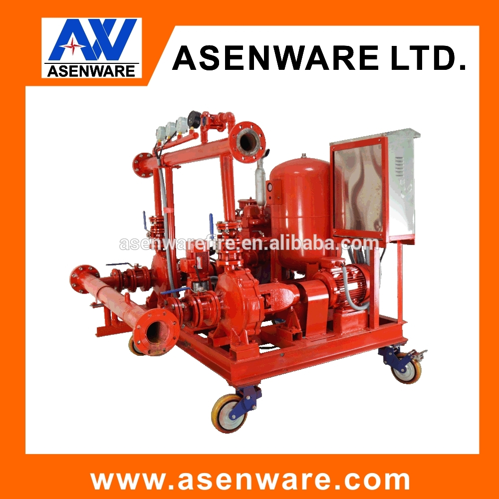 Asenware Portable Fire Fighting High Pressure Pump system for building water