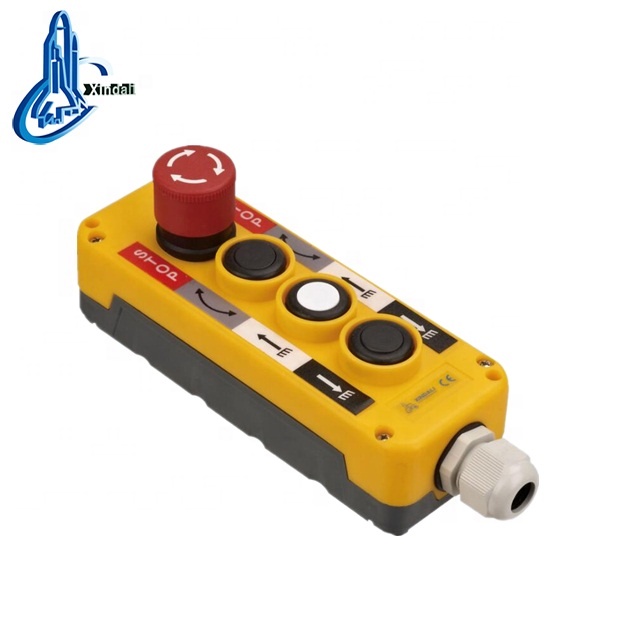 XDL10-EPBS4 waterproof control enclosure buttons 4button pendant control