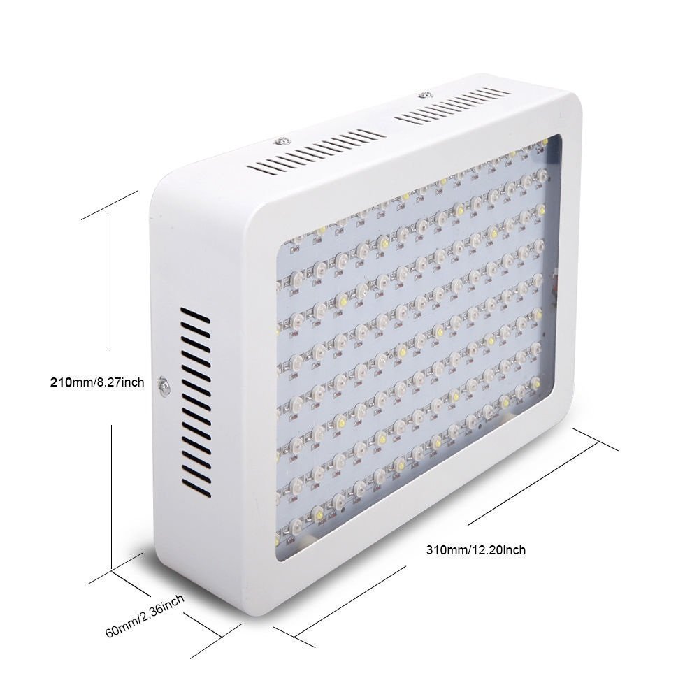 2019 Indoor LED Grow Light, 600 Watt Full Spectrum Plant Light with Switch, IR&UV Growing Lamp Kits for Greenhouse planting