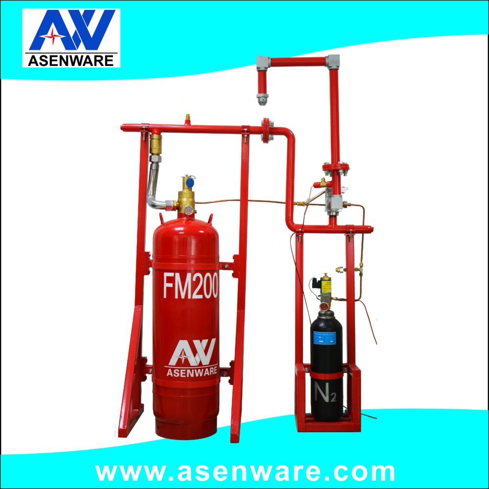Asenware fire suppression systems FM200 gas