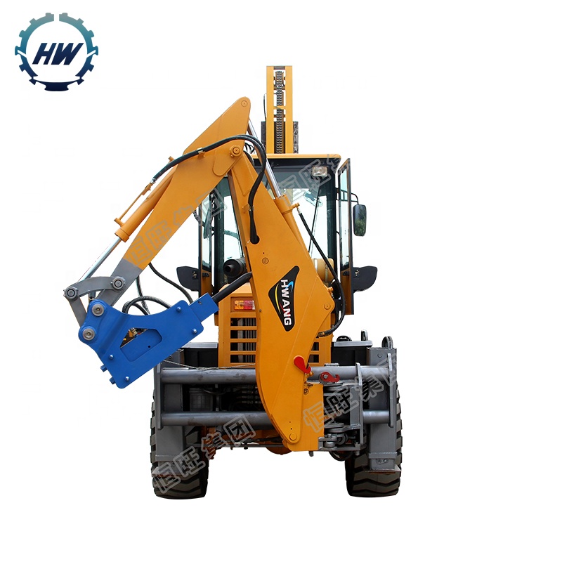 Chinese cheap mini tractor backhoe loader