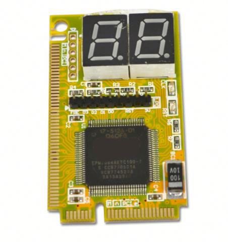 Mini 3 in 1 PCI PCI-E Diagnostic Combo Debug Test Card for LPC Laptop PC Express Card Tester Analyzer