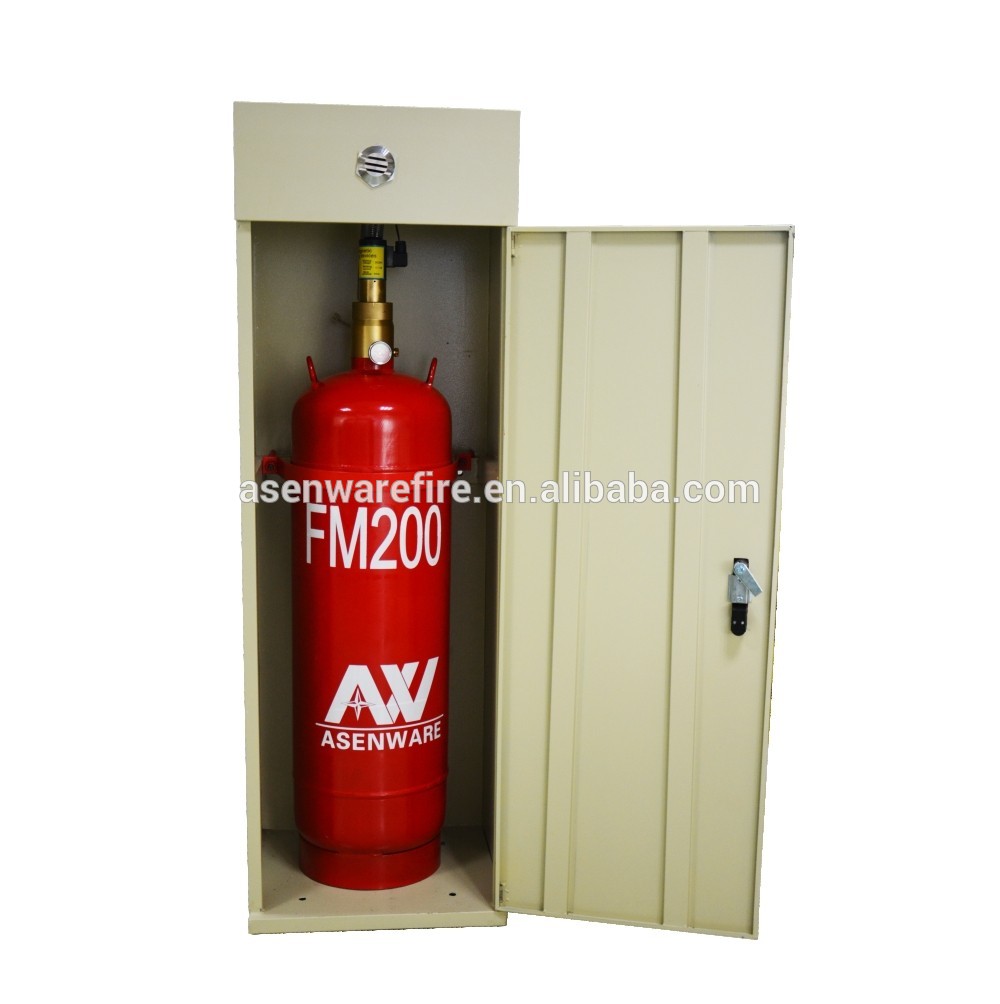 Cabinet type gas station equipment FM200 Gas fire extinguishing