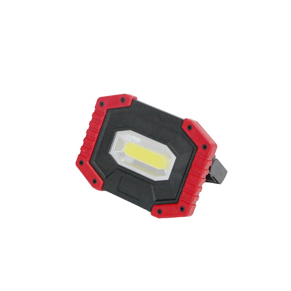 Hot Sale 10W Portable Cordless COB Led Flood Light 4pcs AA Dry Battery or 2pcs 18650 Lithium Battery Optional Rechargeable Work