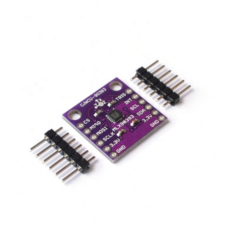 CJMCU-90393, MLX90393 digital 3D Holzer sensor, displacement, angle, rotation, 3D position