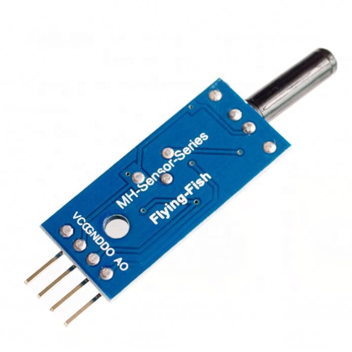 Normally open shock sensor module for vibration sensor module alarm module