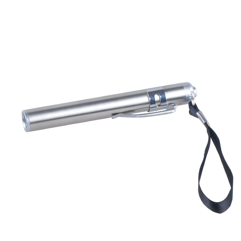 Supply Promotional cheap metal 1led mini led torch with keychain