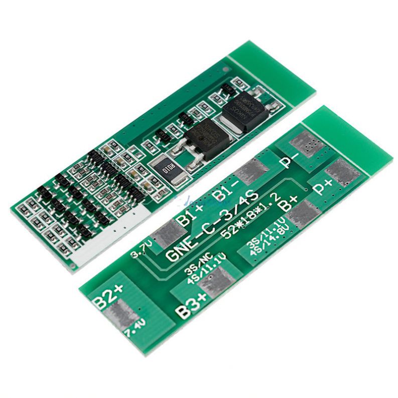 4S 8A Polymer Li-ion Lithium Battery Charger Protection Board For 4 Serial 4pcs 3.7 Li-ion Charging Protect Module BMS