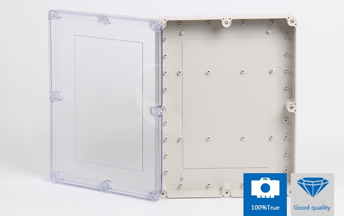 SAIP/SAIPWELL 320*240*60 Outdoor Instrument Box Clear Cover Plastic Waterproof ABS Junction Box