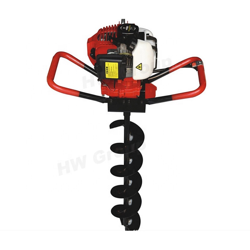 mini garden hand soil hole digger machine