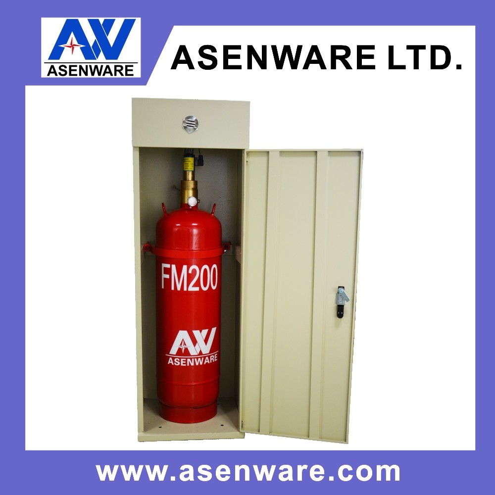 120L stand alone gas fire extinguishing equipment FM200