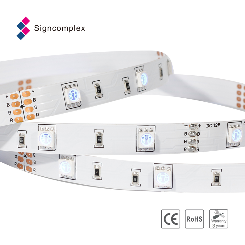 shenzhen led lighting full color led strip light 12v led strip rgb 5050 ip68