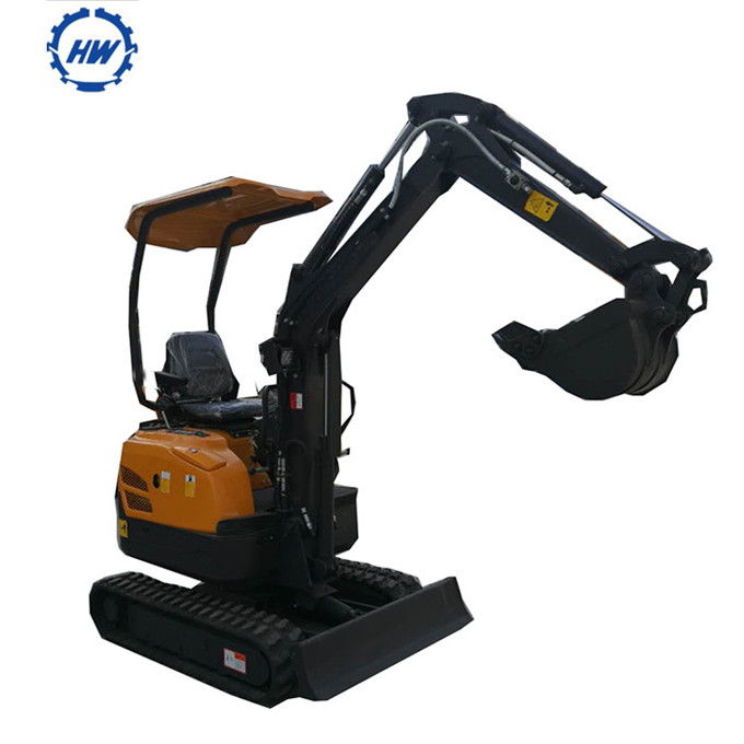 Wheels garden small excavator mini digger hot sale