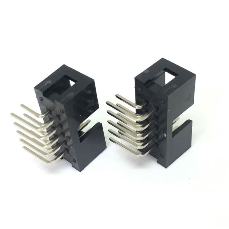 IDC JTAG bend DC3 10P 2.54mm Socket Header Connector
