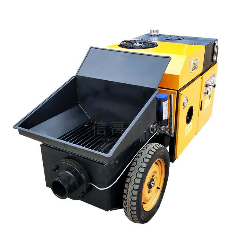 Price portable mini concrete pump machine