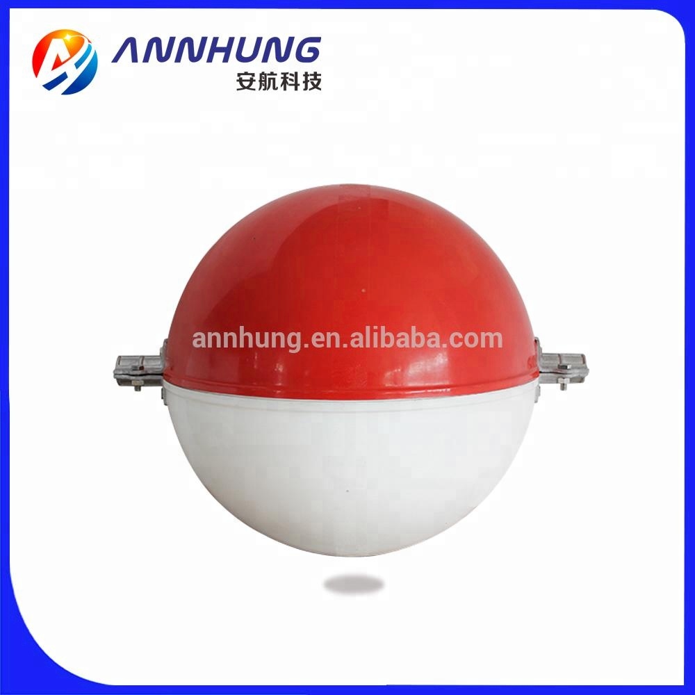 Aircraft Warning Sphere, Aluminum Material Aviation Cable Safety Warning Ball