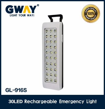 Rechargeable Mini LED Emergency Torch Light With New ABS Plastic Body