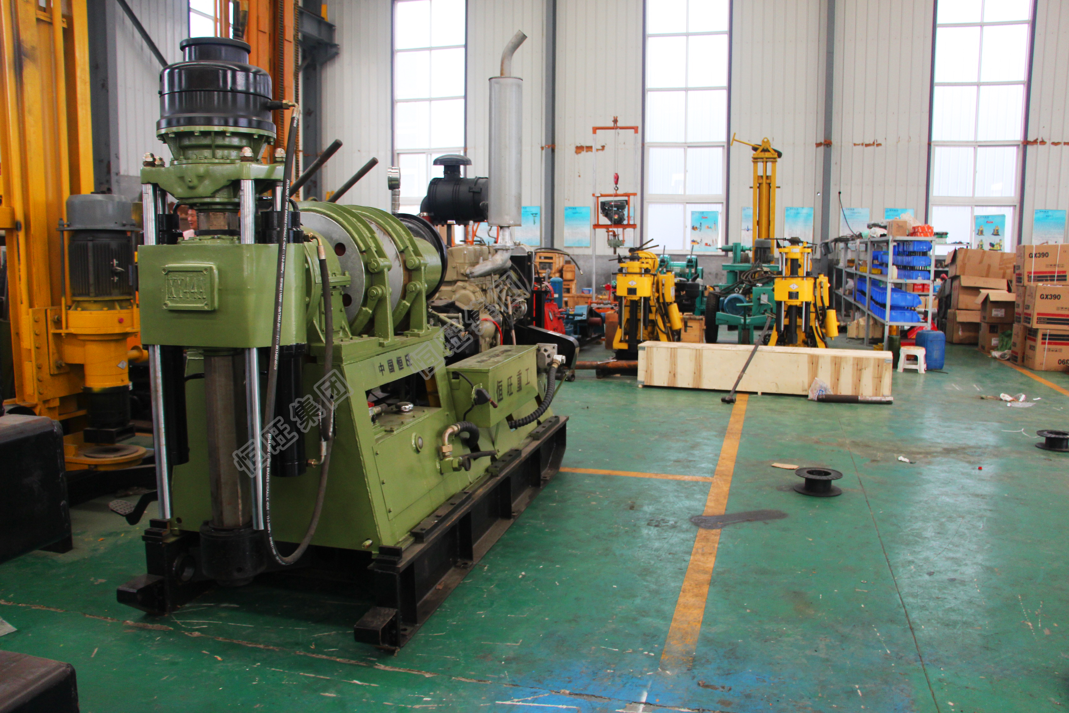 HW-44A hydraulic rock core  drilling rig factory price