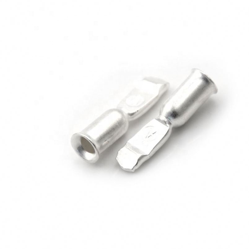 50A 600V Power Connector Plug 1pc Plug + 2pc Contacts Black Color Two Pole Double pole Solar Caravan Boats pole