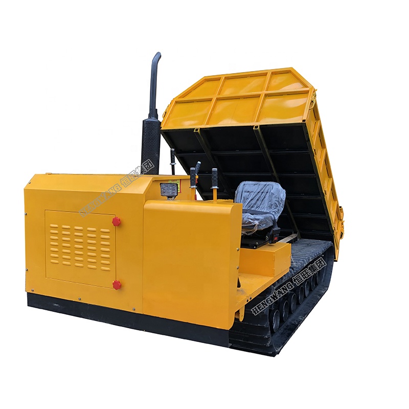 Garden mini crawler dumper truck 1 ton