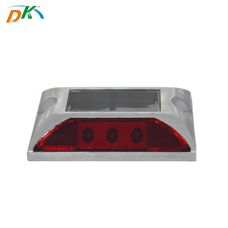 DK Led solar road reflectors cat eyes flashing road marker road stud warning light