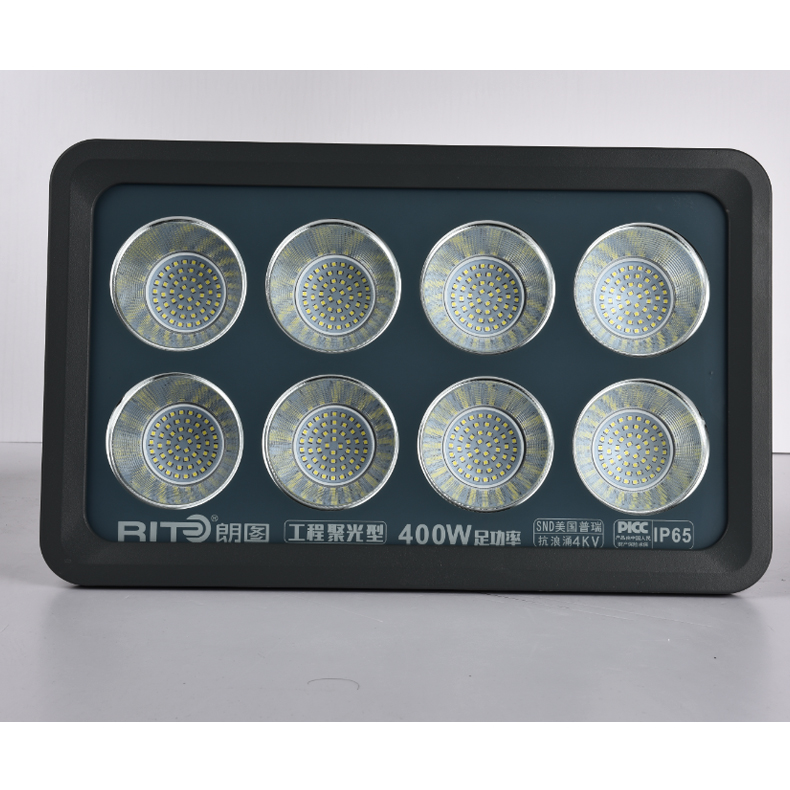 Aluminium Billboards High Lumens High Focus Work Led Lights IP65 400W Outdoor Lighting Led Flood Light