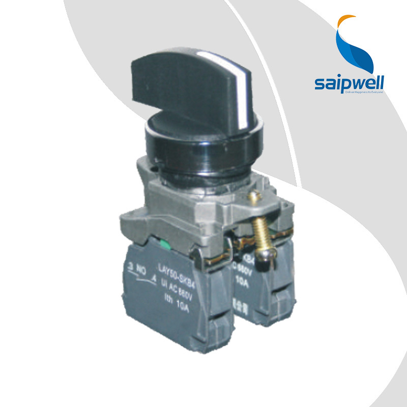 SAIP/SAIPWELL Push Button Switch New Technology Momentary Electric Turn Button With Long Handle With Light