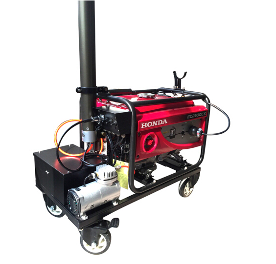 TMN8125 All-round Automatic Lifting Hot Sale Mobile Lighting Tower Vehicle Masts