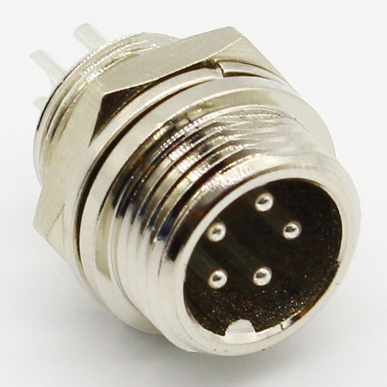 GX12 5 Pin Male & Female 12mm Wire Panel Connector Aviation Plug L91 Circular Connector Socket Plug