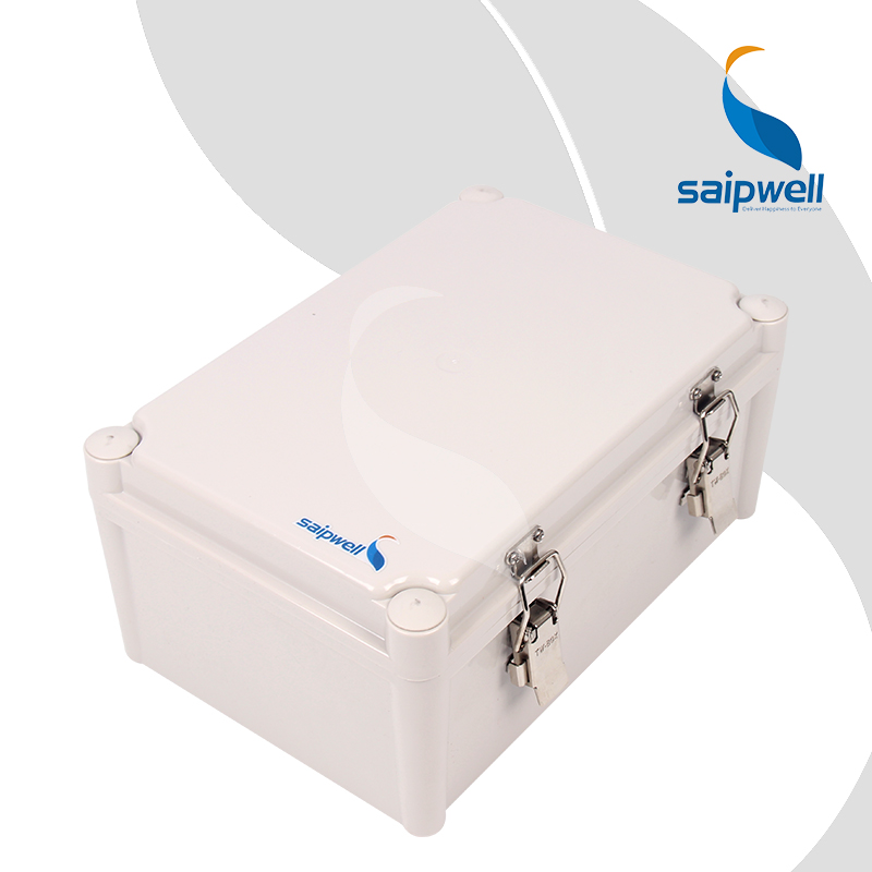 SAIPWELL Hinged IP67 280x190 130mm ABS Polycarbonate Plastic Waterproof Control Box